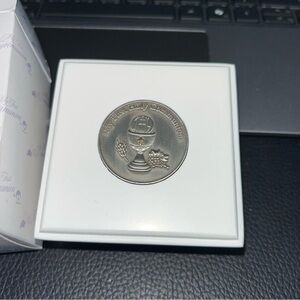 Silver First Holy Communion Coin